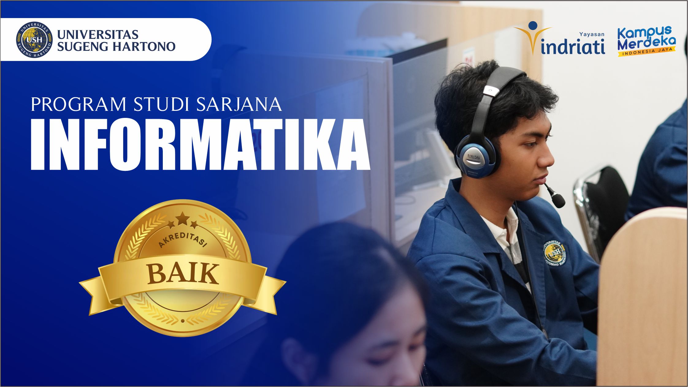 Program Studi S-1 Informatika Akreditasi Baik